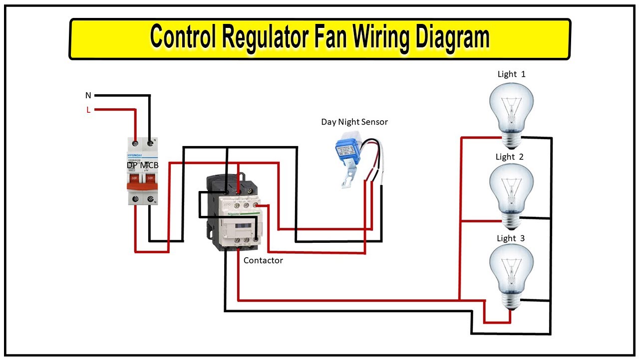 Day Night Sensor Wiring Diagram