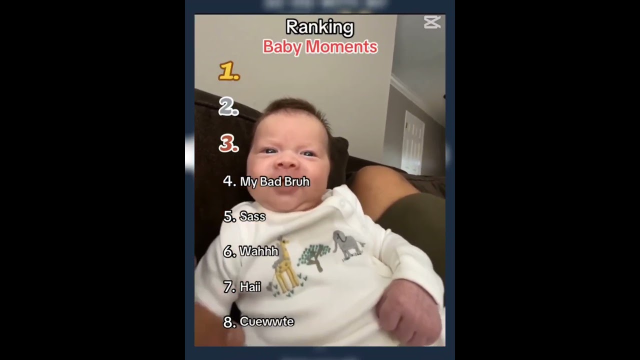 Rankings baby moments😂🤣