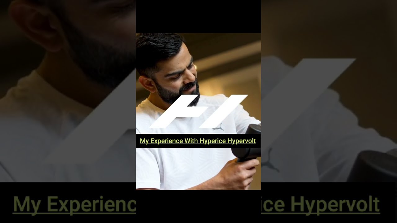 Hyperice Hypervolt Review || Virat Kohli Hyperice 