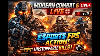 🔥 "MODERN COMBAT 5 🔥 | INSANE HEADSHOTS 💥 | ESPORTS FPS MADNESS!"