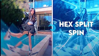 hex split spin Æ inspired