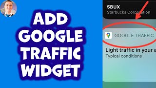 How to Add Google Traffic Widget on any iPhone! screenshot 5