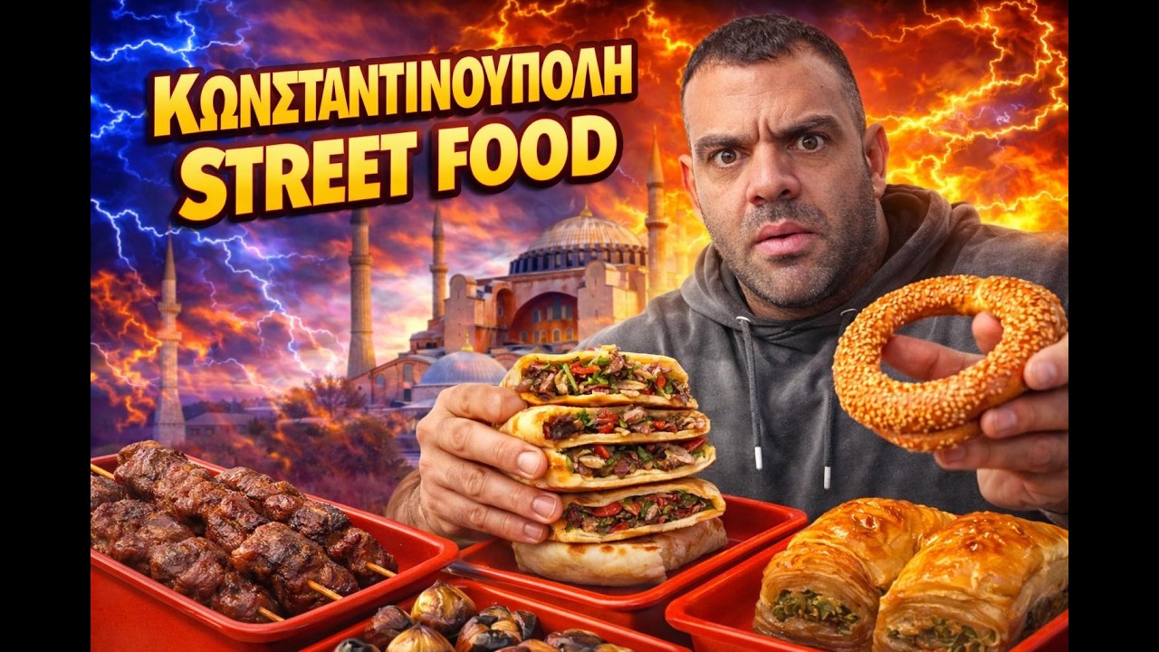 Κωνσταντινούπολη Vlog #2 – Street Food Tour & Επίσκεψη στην Αγία Σοφία