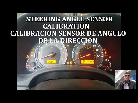 Video: ¿Cómo se restablece el sensor de ángulo de dirección?