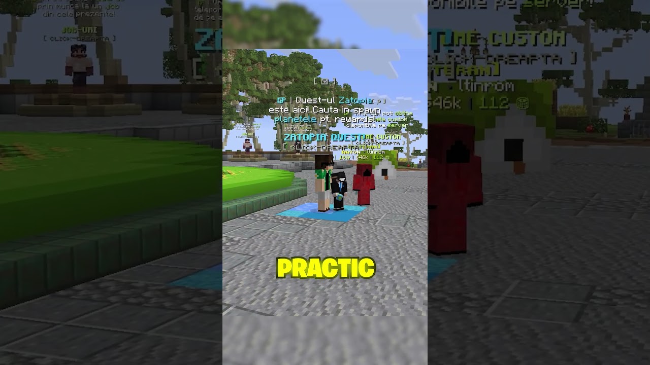 Zatopia se afla acum pe Ratonii #minecraft #romania #ratonii