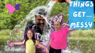 Water Bucket Celebration for 100 Subscribers!!!