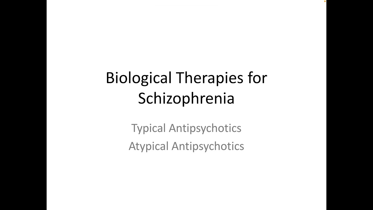 Biological Therapies for Schizophrenia