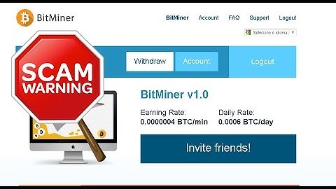 Bitminer.io is a SCAM