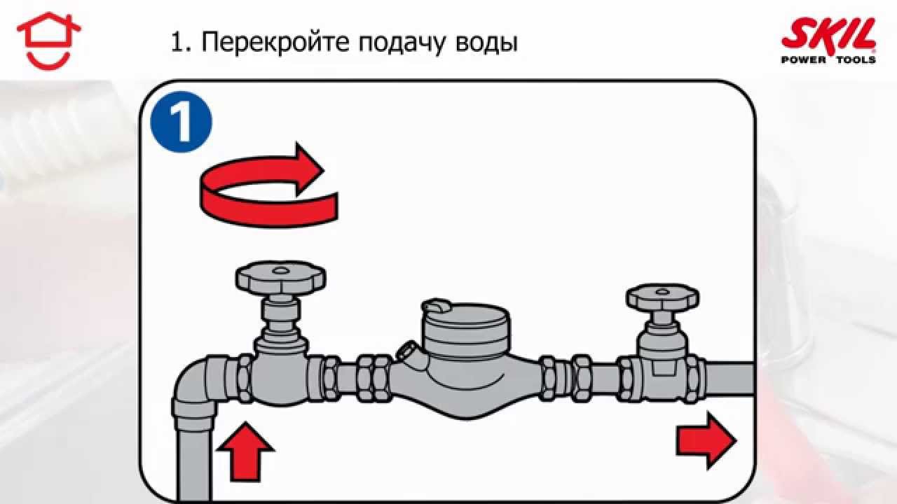 Пошаговые инструкции: Установка или замена крана на кухне - YouTube
