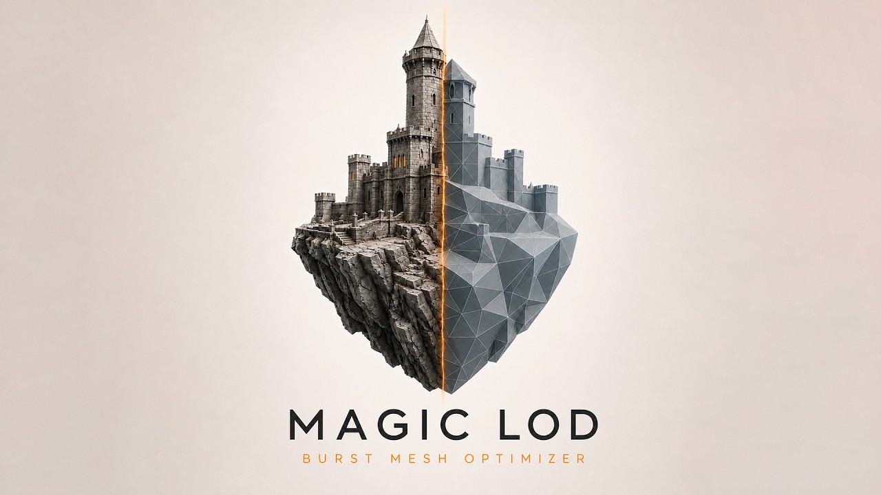 Magic LOD: Burst Mesh Optimizer, video preview 2
