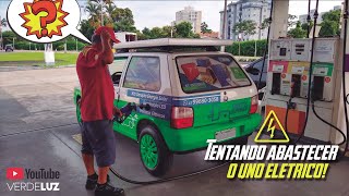 Convertemos um fiat uno a gasolina para 100% elétrico, olha só no que deu!