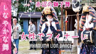 三獅子舞 下条川桜まつり2023 獅子舞競演 / 錦町獅子方(三ヶ錦町獅子舞
