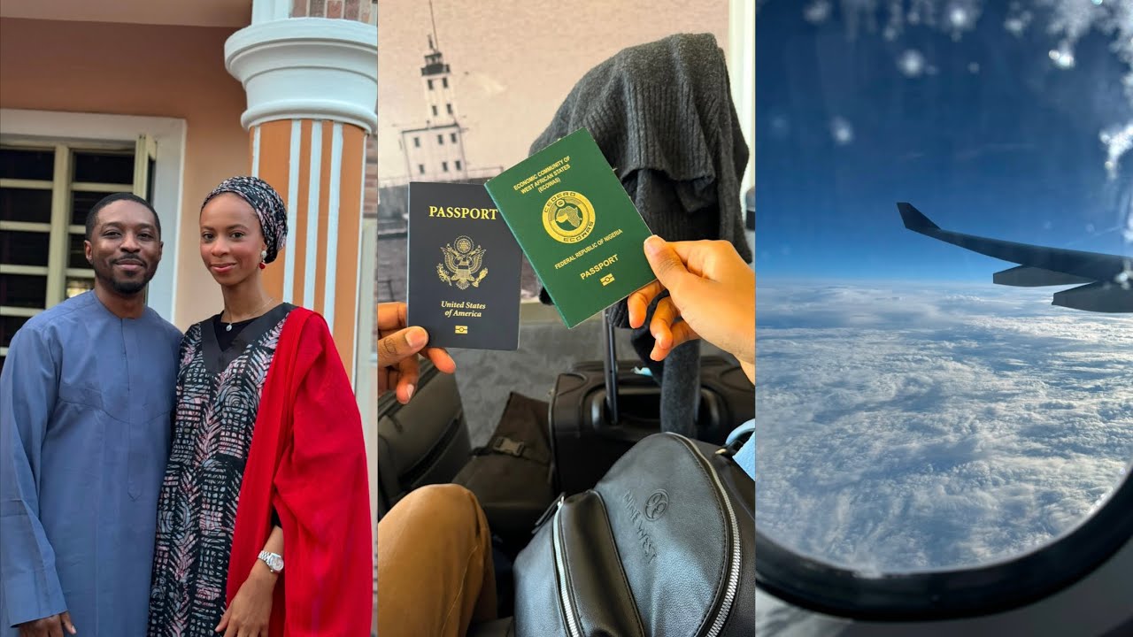 TRAVEL VLOG: Nigeria Part 1. Layover in Detroit & Amsterdam