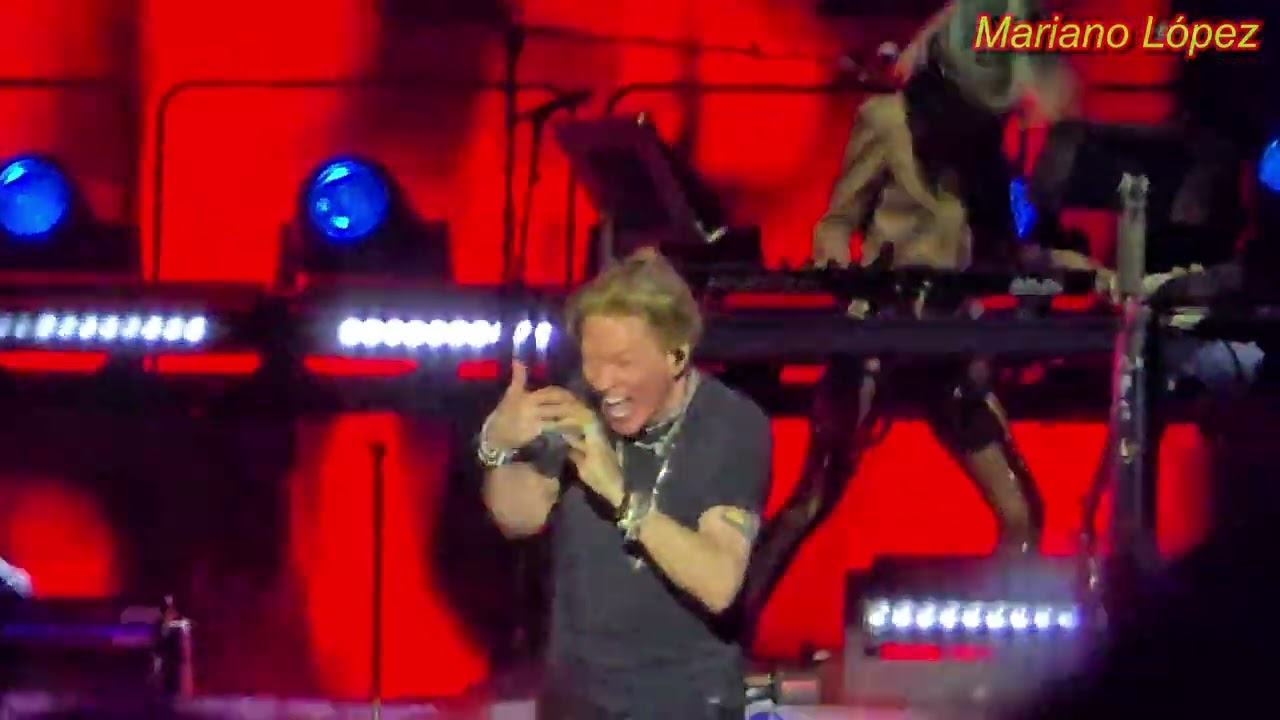 4K⁶⁰ - 👉 Guns N' Roses - Civil War (Argentina 2025)
