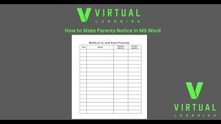 How to Make Parents Notice in MS Word