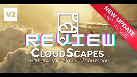 Blender addon review-Cloudscapes V2