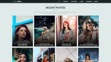 SXT17 - HTML5 Photo Gallery Template - Color Version 8