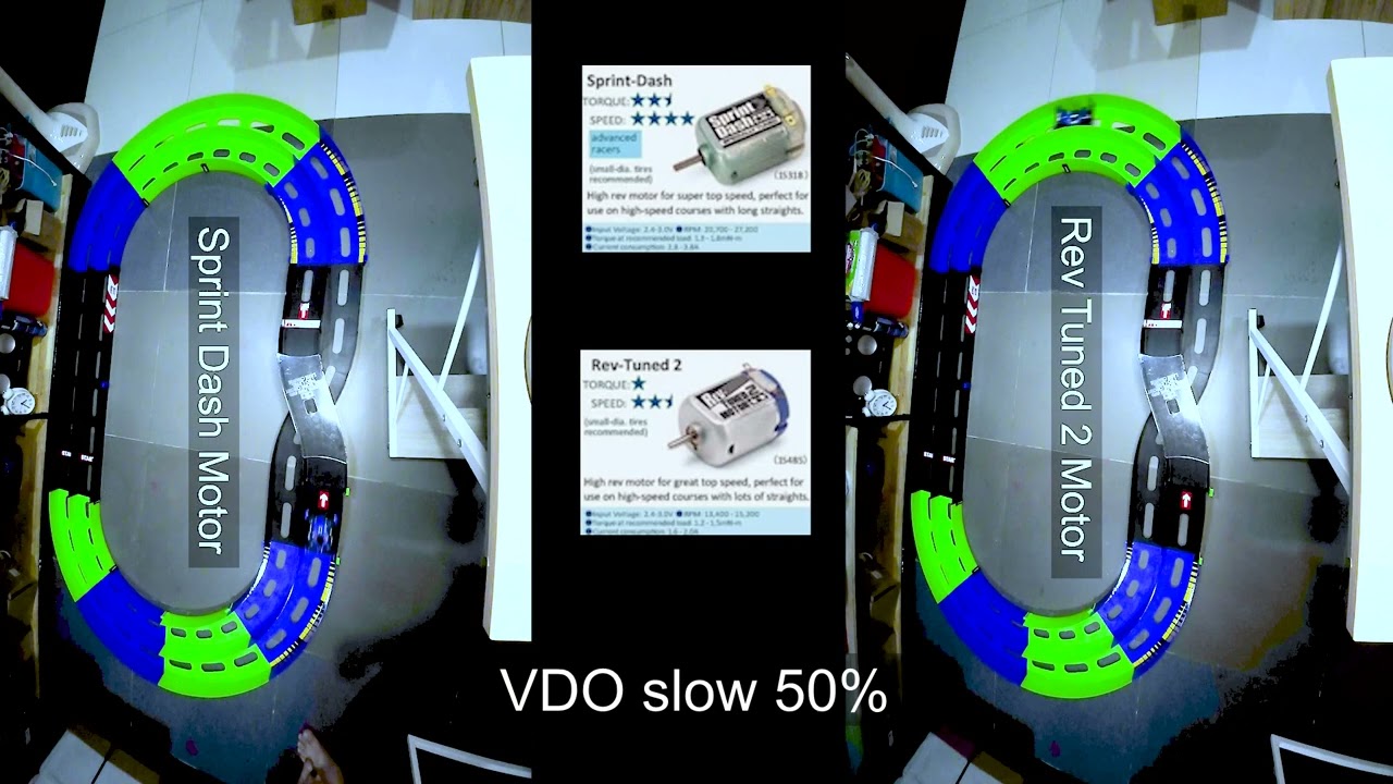 TAMIYA MOTOR REV TUNED 2 vs SPRINT DASH