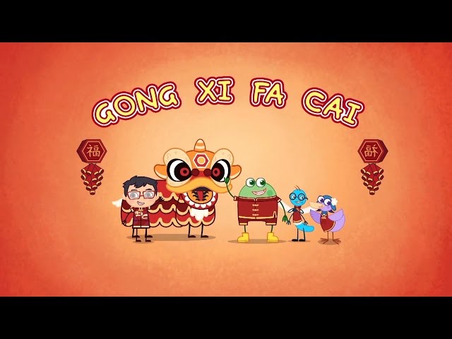 Gong Xi Gong Xi 恭喜发财 | Songs for Kids | Hogie the Globehopper | Geography Cartoons for Kids class=
