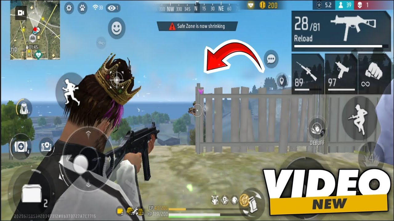 FREE FIRE NEW VIDEO 🤩🔥 | 5 BEST HEADSHOT | MOBILE GAMEPLAY | AYTO GAMING 