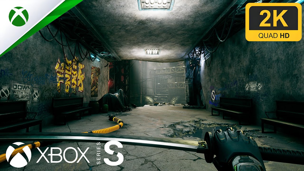 Ghostrunner - Xbox Series S Gameplay | 2K 60FPS HDR