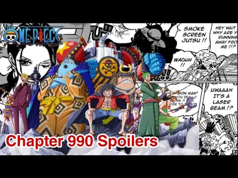 One Piece Chapter 990 Spoilers Release Date Youtube