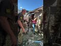 Russian forces hit a horse stable