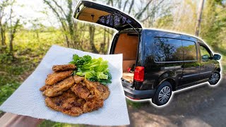 Cooking out the Back of my NEW Van