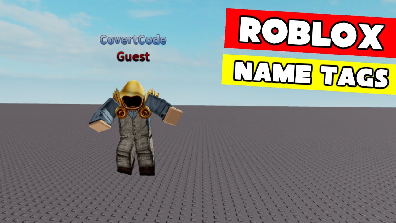 PATCHED) How to HACK/GLITCH your ROBLOX name!  In games, the name will be  Label 