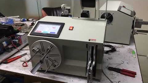 Automatic wire coiling and binding machine WPM 212
