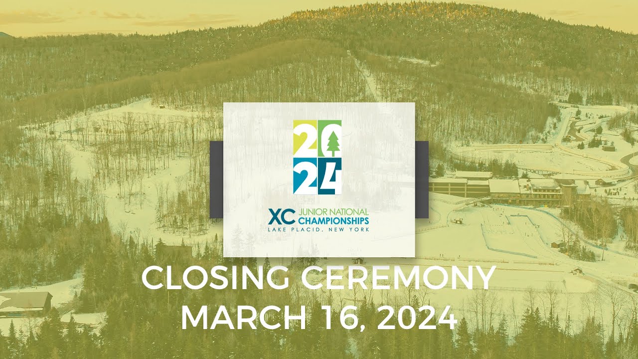 Friday, March 15, 2024, Closing Ceremony, USSS XC Junior National