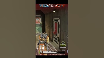 Enemies were getting damage from gas trap APEX LEGENDS MOBILE #shorts