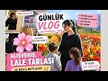 Çocukları Okuldan Aldım! 🛍️ Rossmann Alışverişi + Lale Tarlası 🌷 | Günlük Vlog