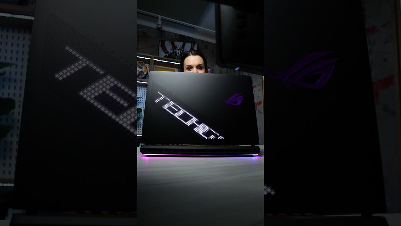 ROG Strix Scar 18 is here. Unnecessary, but rad lighting effects included. Shot this for ASUS ROG