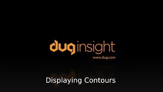 DUG Insight How-To: Displaying Contours