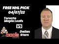 NHL Pick - Toronto Maple Leafs vs Dallas Stars Prediction, 4/7/2022 Best Bets, Odds & Betting Tips