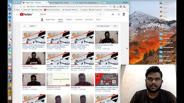 Must Watch :- Introduction Of Most of the Topics And My Channel Videos in iOS Hindi.