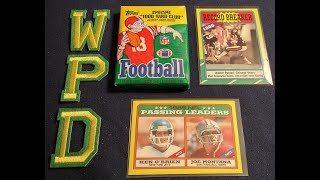 1986 Topps Football Pack Rip! Another stud pack?