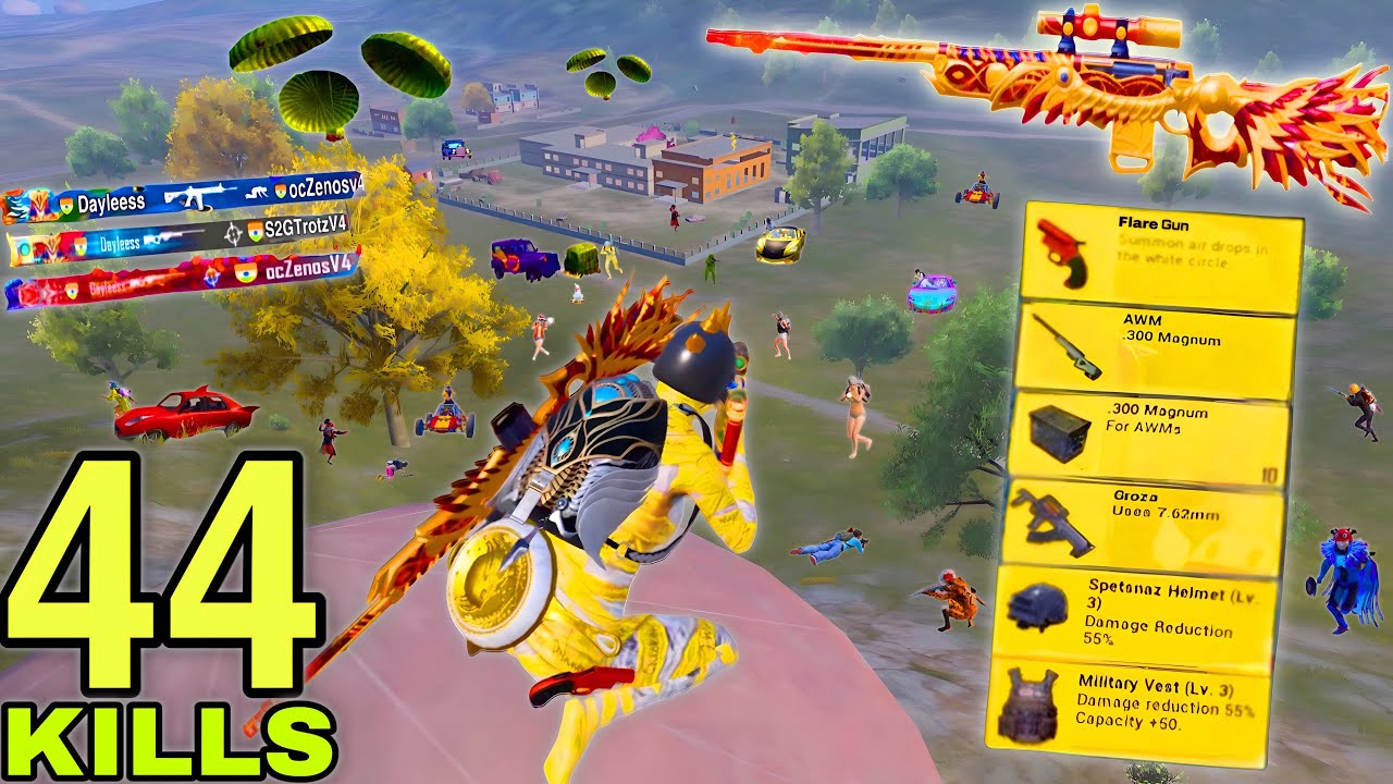 44 KILLS!!😱 MY NEW YEAR FIRST RECORD in APARTMENTS🔥MUMMY SET😍 Pubg Mobile