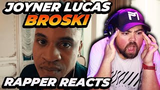 RAPPER REACTS to Joyner Lucas - Broski