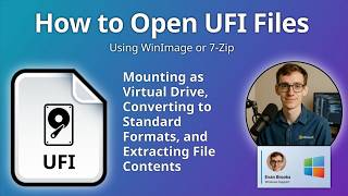 How to Open UFI Files (UFI Image)