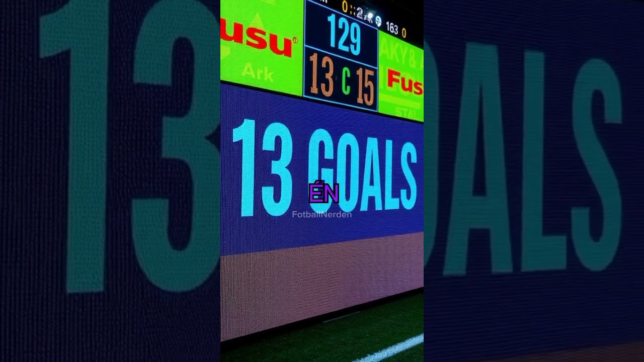 Han scoret 13 mål i én kamp! 