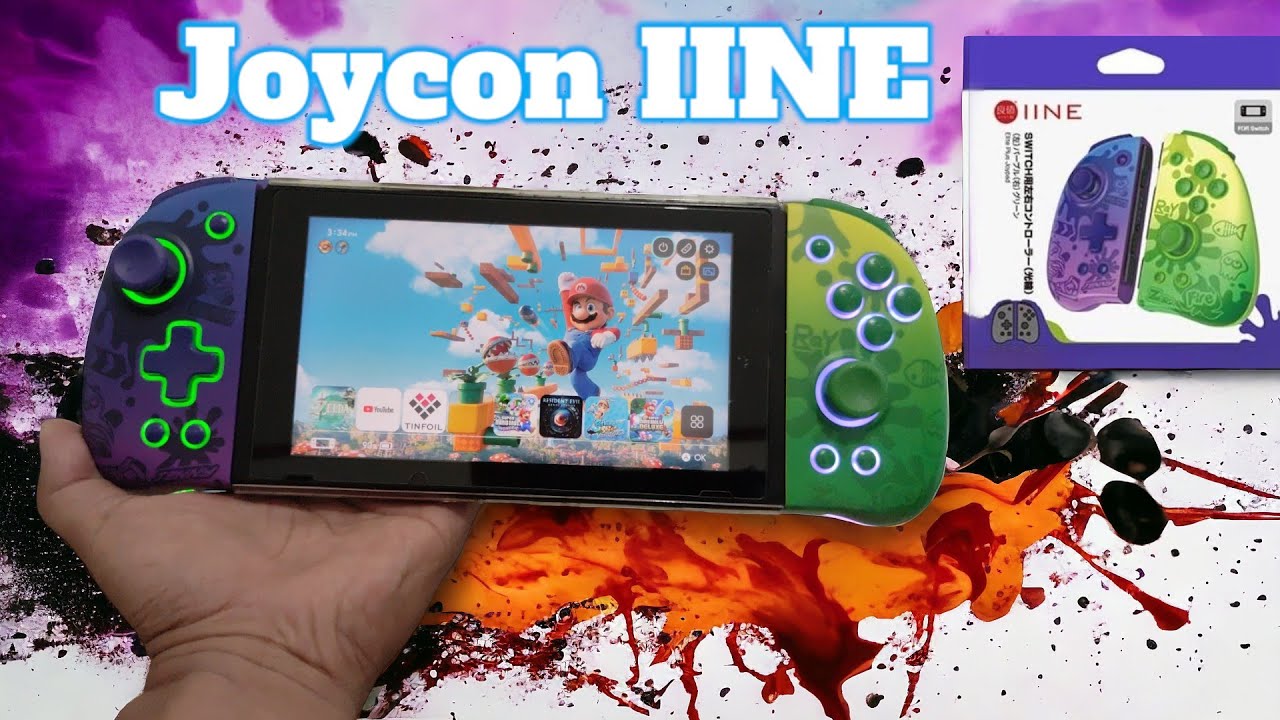Joycon IINE RGB - YouTube