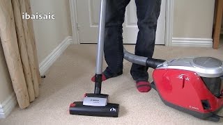 In this extremely long video, i unbox and take a first look at bosch
bagless vacuum cleaner. there is short demonstration of the turbo head
action,...