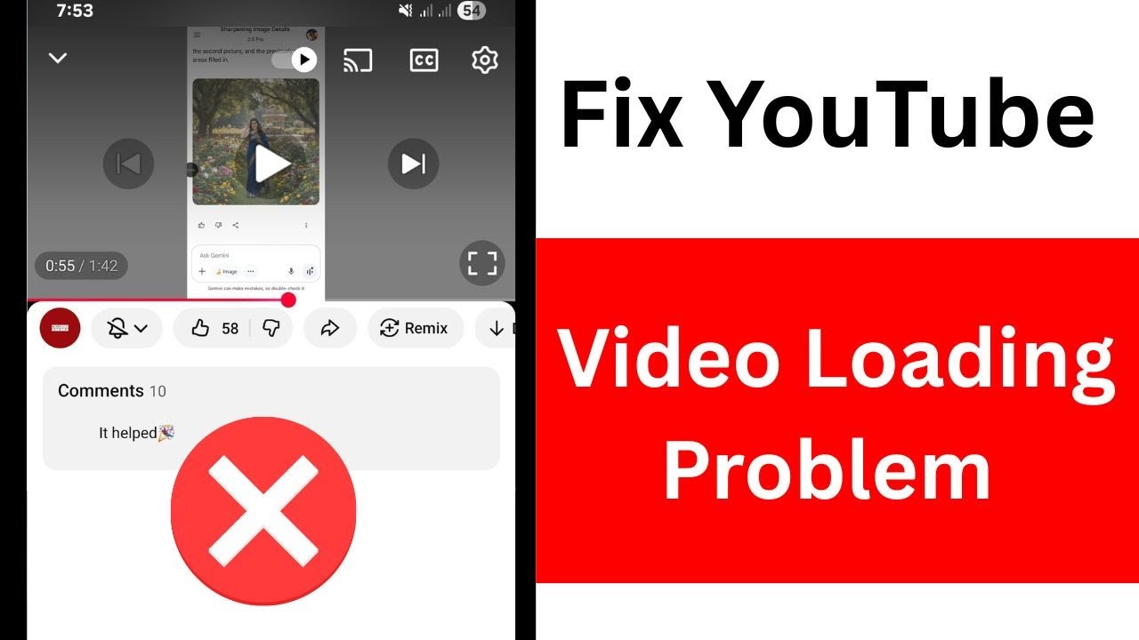 Video Loading Error YouTube Video Loading Problem | How to Fix YouTube Video Stuck Problem ...