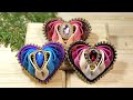 ОЧЕНЬ ПРОСТО и БЫСТРО 2 Сердечка своими руками из фоамирана ❤️ 2 DIY Crafts heart EVA Foam