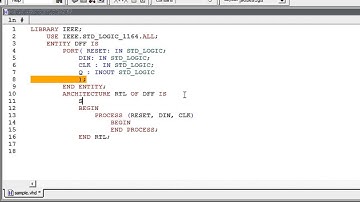 VHDL Basic Tutorial 3