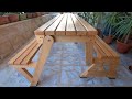 How to build a Folding Picnic Table