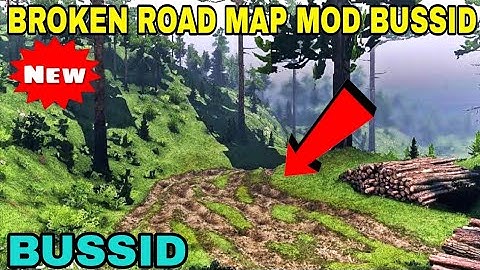 broken road map mod for bussid | mod map bussid | mapas para bus simulator indonesia.
