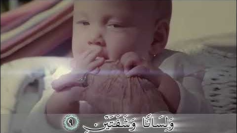 ترجمه تصویری سوره بلد  با صدای استاد بهروز رضوی